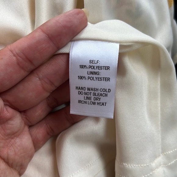 NWT Lulus Shadow Blossom Cream Floral Maxi Dress - Picture 10 of 12